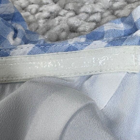 Majorelle Daze Away Gingham Blue Plaid Dress - Picture 8 of 12